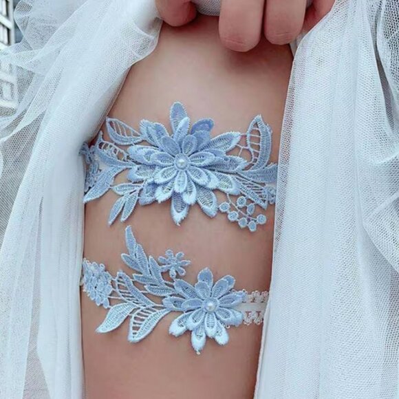 Nwt wedding garter set - Picture 1 of 4
